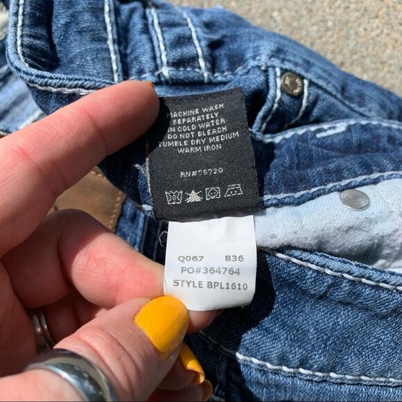 BKE Stella Franson low rise slim fit jean shorts - Picture 7 of 7